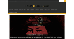 Desktop Screenshot of ideasdebabel.com